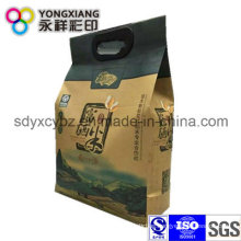 Customized Kraft Paper Rice Packaging Bag